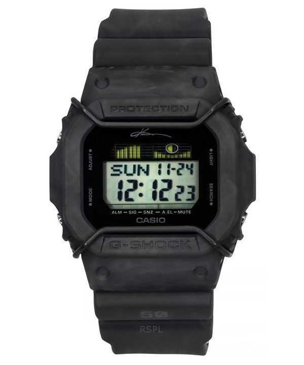 Casio G-Shock Digital International Pro Surfer Kanoa Igarashi&#39;s Third Signature Quartz GLX-5600KB-1 200M Orologio da uomo