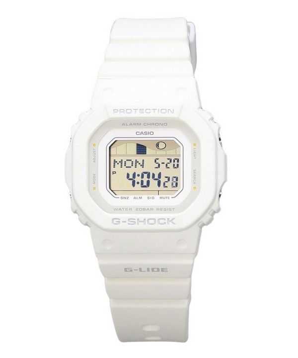 Casio G-Shock G-Lide Digital Bianco Bio Based Resin Strap Quartz GLX-S5600-7B 200M Orologio da donna