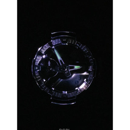 Orologio da uomo Casio G-Shock analogico digitale in acciaio inossidabile con quadrante grigio al quarzo GM-110D-8A 200M