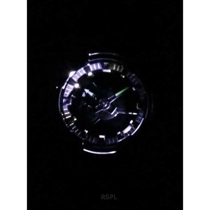 Casio G-Shock G-Steel Analog Digital Grunge Camouflage Cinturino in resina Quadrante nero Quarzo GM-110GC-1A 200M Orologio da uo