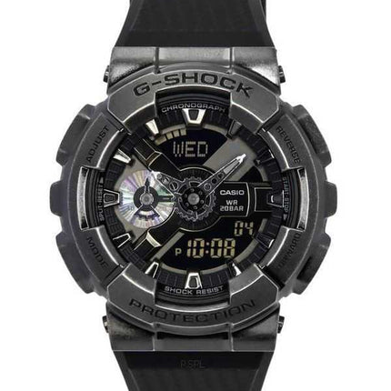 Orologio da uomo Casio G-Shock analogico digitale con cinturino in resina quadrante grigio al quarzo GM-110VB-1A 200M