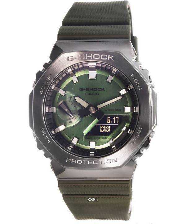 Orologio da polso da uomo Casio G-Shock analogico digitale al quarzo Diver&#39;s GM-2100B-3A GM2100B-3 200M