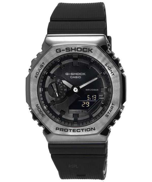 Casio G-Shock Metal Clad Analog Digital Quartz GM-2100BB-1A GM2100BB-1 200M Orologio da uomo