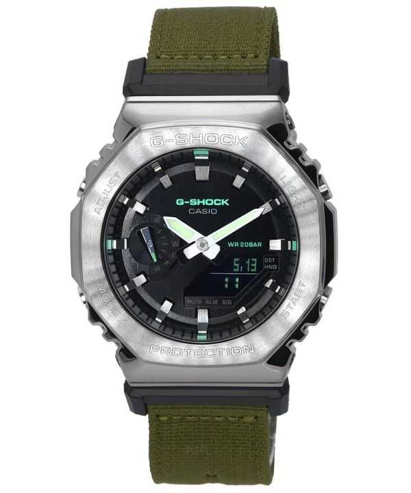 Orologio da uomo Casio G-Shock Utility in metallo analogico digitale al quarzo GM-2100CB-3A GM2100CB-3 200M