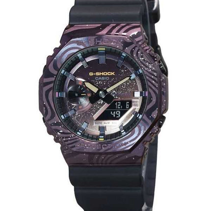 Orologio da uomo Casio G-Shock Milky Way Galaxy in edizione limitata quadrante multicolore al quarzo GM-2100MWG-1A 200M