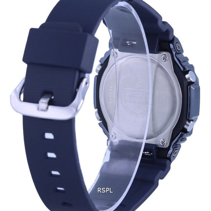 Orologio da uomo Casio G-Shock World Time analogico digitale rivestito in metallo GM-2100N-2A GM2100N-2 200M