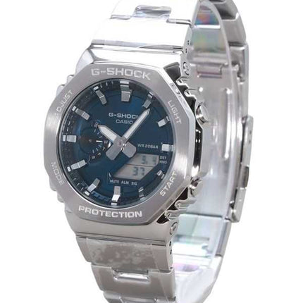 Casio G-Shock G-Steel Analogico Digitale Quadrante Blu Quarzo GM-2110D-2B 200M Orologio da Uomo