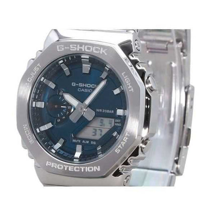 Casio G-Shock G-Steel Analogico Digitale Quadrante Blu Quarzo GM-2110D-2B 200M Orologio da Uomo