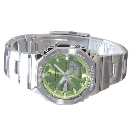 Casio G-Shock G-Steel Analogico Digitale Quadrante Verde Quarzo GM-2110D-3A 200M Orologio da Uomo