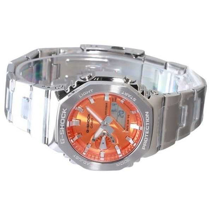 Casio G-Shock G-Steel Analogico Digitale Quadrante Arancione Quarzo GM-2110D-4A 200M Orologio da Uomo