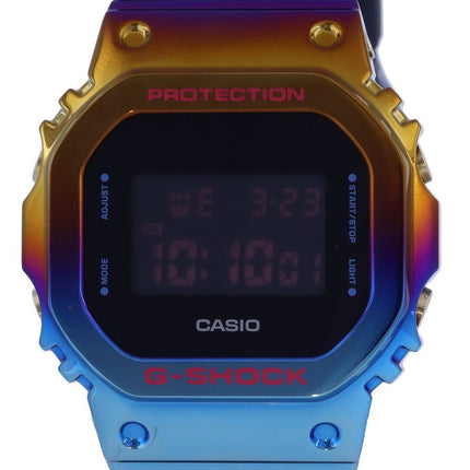 Casio G-Shock Digital Rainbow Ion Plated Case Quartz GM-5600SN-1 GM5600SN-1 200M Orologio da uomo