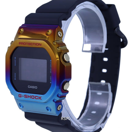 Casio G-Shock Digital Rainbow Ion Plated Case Quartz GM-5600SN-1 GM5600SN-1 200M Orologio da uomo