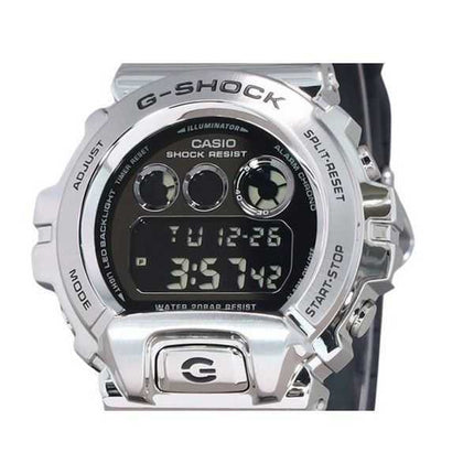 Casio G-Shock Orologio da uomo digitale con cinturino in resina e lunetta in metallo al quarzo GM-6900U-1 200M