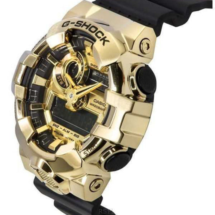 Casio G-Shock G-Steel Analogico Digitale Cinturino in Resina Quadrante Oro Quarzo GM-700G-9A 200M Orologio da Uomo