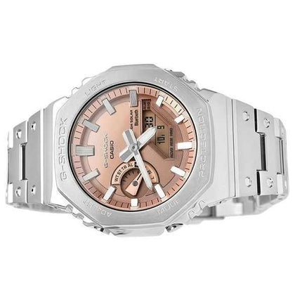 Casio G-Shock Full Metal Analog Digital Smartphone Link Copper Dial Tough Solar GM-B2100AD-5A 200M Orologio da uomo