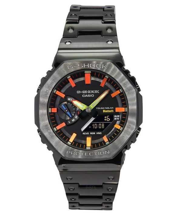 Orologio da uomo Casio G-Shock Full Metal 40th Anniversary analogico digitale per smartphone Bluetooth solare GM-B2100BPC-1A 200