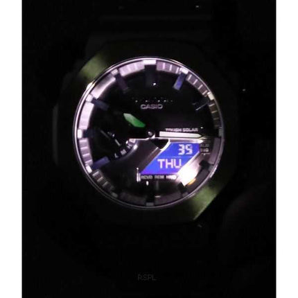 Orologio da uomo Casio G-Shock analogico digitale full metal quadrante nero solare GM-B2100D-1A 200M