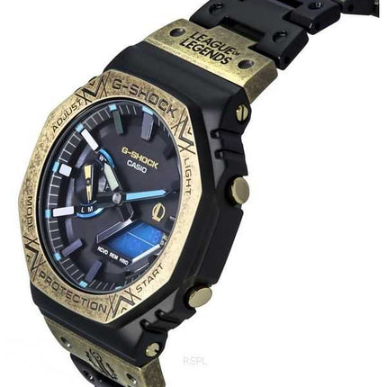 Casio G-Shock League Of Legends Modello di collaborazione Analogico Digitale Collegamento smartphone Bluetooth Solar GM-B2100LL-