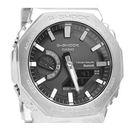 Casio G-Shock Full Metal Analog Digital Smartphone Link Quadrante Grigio Tough Solar GM-B2100SD-1A 200M Orologio da Uomo