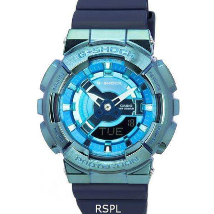 Orologio da donna Casio G-Shock blu analogico digitale al quarzo GM-S110LB-2A GMS110LB-2 200M