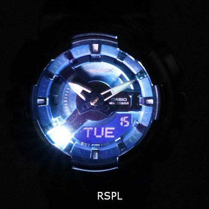Orologio da donna Casio G-Shock blu analogico digitale al quarzo GM-S110LB-2A GMS110LB-2 200M