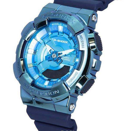 Orologio da donna Casio G-Shock blu analogico digitale al quarzo GM-S110LB-2A GMS110LB-2 200M