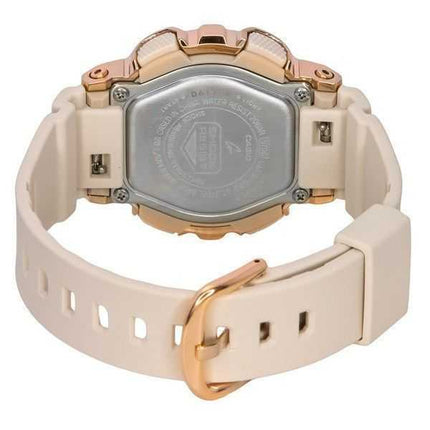 Casio G-Shock Analog Digital Resin Strap Oro Rosa Quarzo GM-S110PG-4A 200 Orologio da Donna