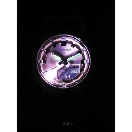 Casio G-Shock Analog Digital Bio-Based Resin Strap Rose Gold Dial Quartz GM-S2100CW-7A 200M Orologio da donna