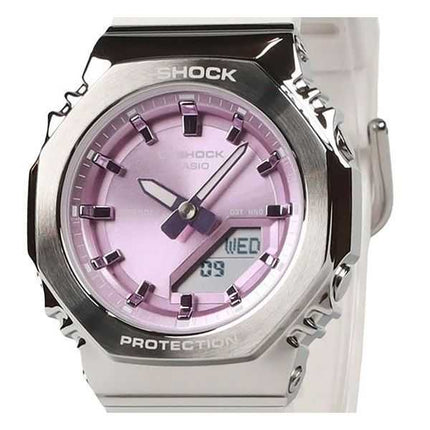 Casio G-Shock Analog Digital Bio-Based Resin Strap Rosa Quadrante Quarzo GM-S2110-7A6 200M Orologio da Donna