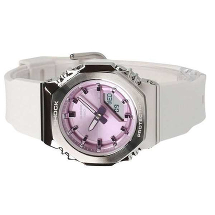 Casio G-Shock Analog Digital Bio-Based Resin Strap Rosa Quadrante Quarzo GM-S2110-7A6 200M Orologio da Donna