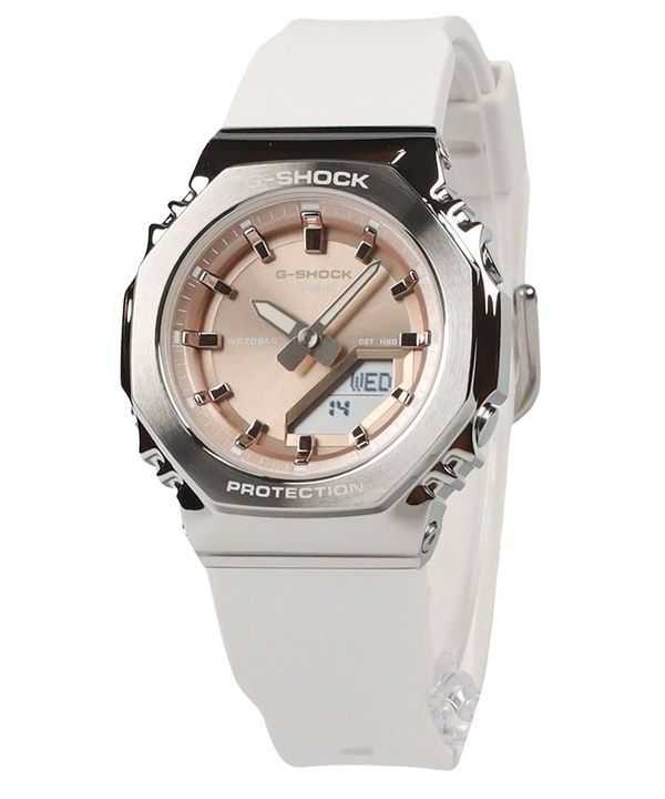 Casio G-Shock Analog Digital Bio-Based Resin Strap Oro Quadrante Quarzo GM-S2110-7A9 200M Orologio da Donna