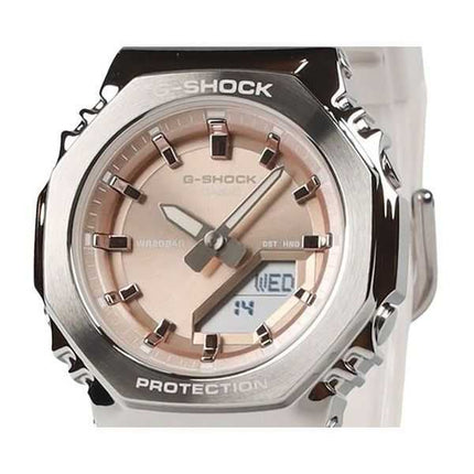Casio G-Shock Analog Digital Bio-Based Resin Strap Oro Quadrante Quarzo GM-S2110-7A9 200M Orologio da Donna