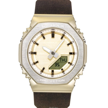 Orologio da uomo Casio G-Shock Analog Digital Beautiful People con cinturino in resina a base biologica, quadrante oro, al quarzo GM-S2110BP-5A 200M