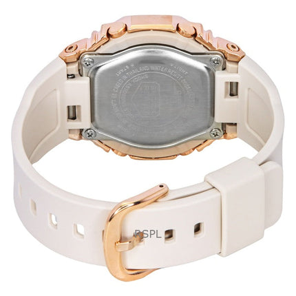 Orologio Casio G-Shock analogico digitale con cinturino in resina a base biologica, quadrante in oro rosa, al quarzo GM-S2110PG-4A 200M da donna