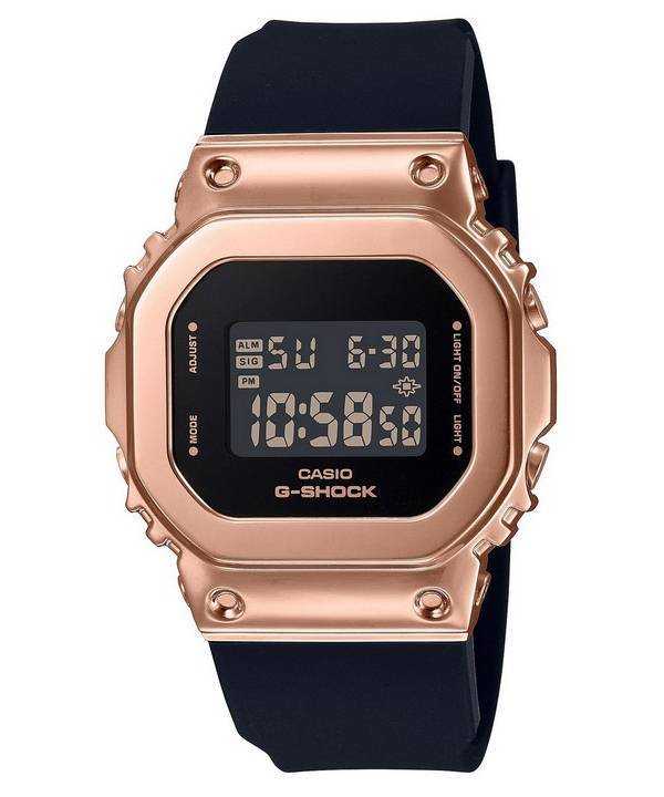 Orologio da donna Casio G-Shock con cinturino in resina digitale GM-S5600PG-1 GMS5600PG-1 200M da donna