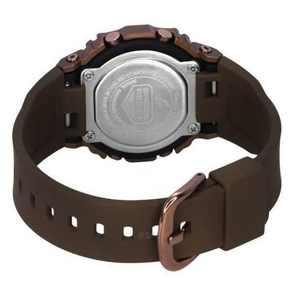Casio G-Shock Orologio da donna digitale marrone con lunetta placcata in ioni e cinturino in resina a base biologica al quarzo G