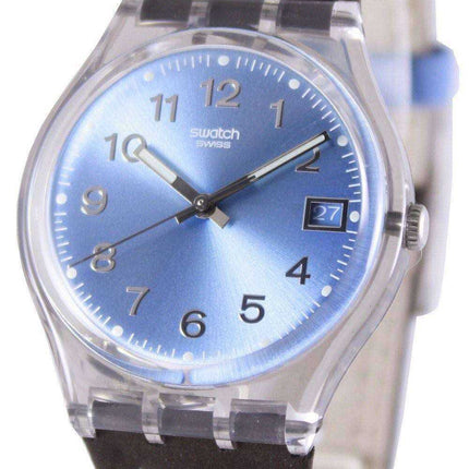 Swatch Originals Blue Choco Swiss Quartz GM415 Orologio unisex