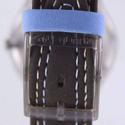 Swatch Originals Blue Choco Swiss Quartz GM415 Orologio unisex