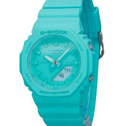 Casio G-Shock Analog Digital Resin Strap Turquoise Dial Quartz GMA-P2100-2A 200M Orologio da donna
