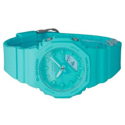 Casio G-Shock Analog Digital Resin Strap Turquoise Dial Quartz GMA-P2100-2A 200M Orologio da donna