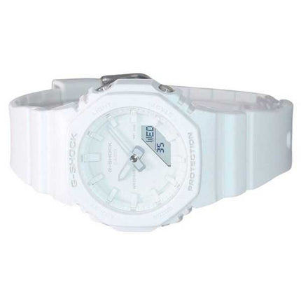 Orologio da donna Casio G-Shock analogico digitale con cinturino in resina quadrante bianco al quarzo GMA-P2100-7A 200M