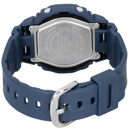 Orologio da donna Casio G-Shock analogico-digitale con cinturino in resina bio-based, quadrante blu, movimento al quarzo, modello GMA-P2100BA-2A, impermeabile fino a 200 metri.