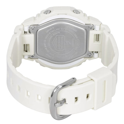 Orologio da donna Casio G-Shock analogico-digitale con cinturino in resina bio-based, quadrante avorio, movimento al quarzo, modello GMA-P2100BA-7A, impermeabile fino a 200 metri.