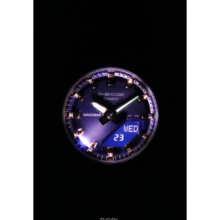 Orologio Casio G-Shock analogico digitale con cinturino in resina e quadrante nero al quarzo GMA-P2100M-2A 200M da donna