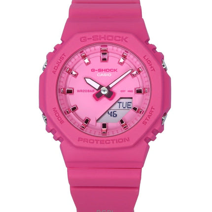 Orologio Casio G-Shock analogico digitale in resina a base biologica con quadrante rosa al quarzo GMA-P2100PP-4A 200M da donna