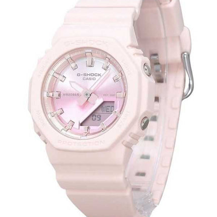 Casio G-Shock Analog Digital Sunset Glow Series Cinturino in resina a base biologica Quadrante rosa Quarzo GMA-P2100SG-4A 200M O