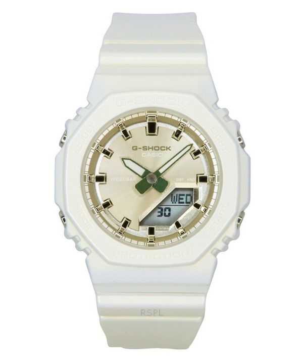 Casio G-Shock Analog Digital Bio-Based Resin Strap Beige Dial Quartz GMA-P2100ST-7A 200M Orologio da donna
