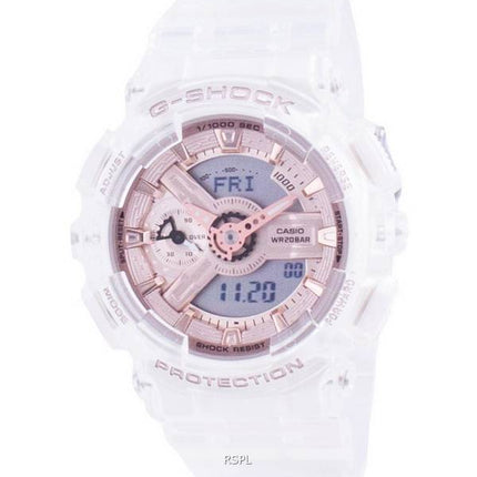 Orologio da donna Casio G-Shock Neobrite Quartz GMA-S110SR-7A GMAS110SR-7 200M ricondizionato