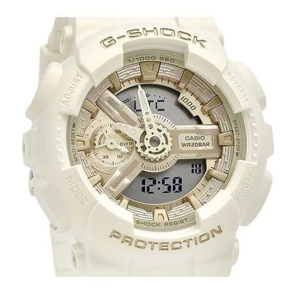 Orologio Casio G-Shock analogico digitale in resina a base biologica con quadrante monocromatico al quarzo GMA-S110ST-7A 200M da