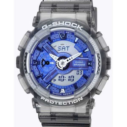 Orologio da donna Casio G-Shock analogico digitale quadrante blu al quarzo GMA-S110TB-8A 200M